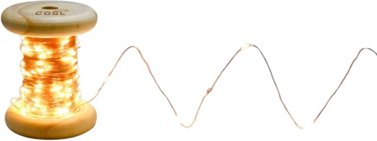 Produktbilde for Heemstede 10 m LED Lyslenke med Trespole