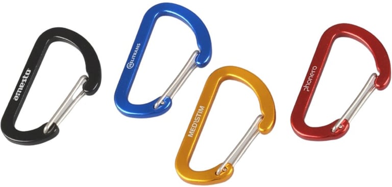 Produktbilde for Charleroi Aluminium Flat Karabinkrok