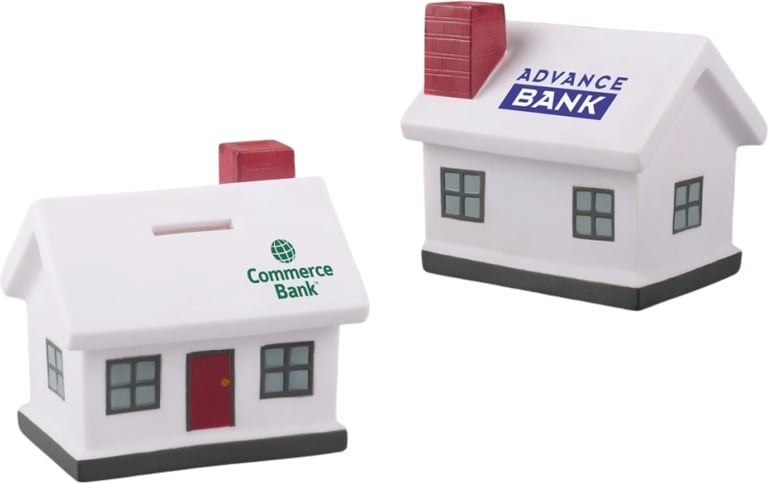 Produktbilde for Clarksville Vinyl Hus Sparegris