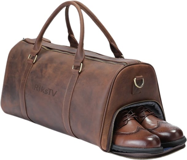 Produktbilde for Aral Retro Skinn 30L Weekendbag