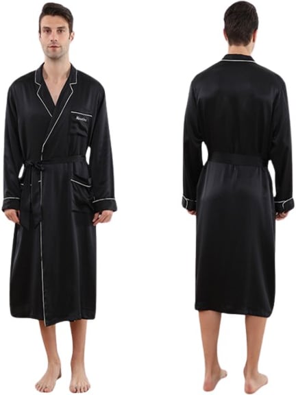 Produktbilde for Alma Silke  Morgenkåpe