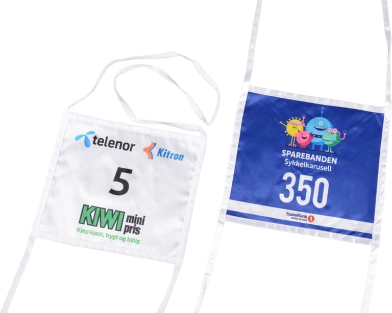 Produktbilde for Lumo Polyester Startnummer