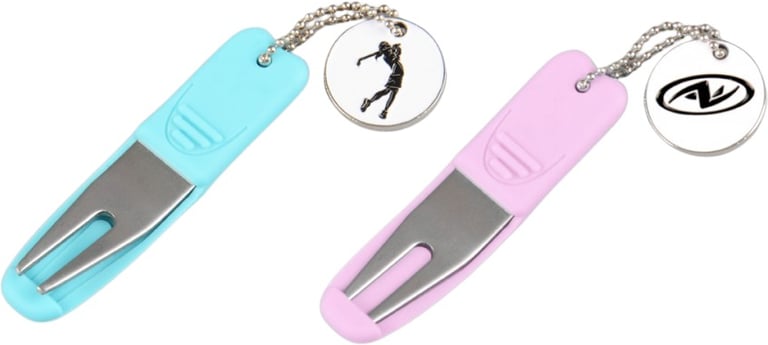 Produktbilde for Ximo Golf Greengaffel med Silikondeksel og Kulelenke 