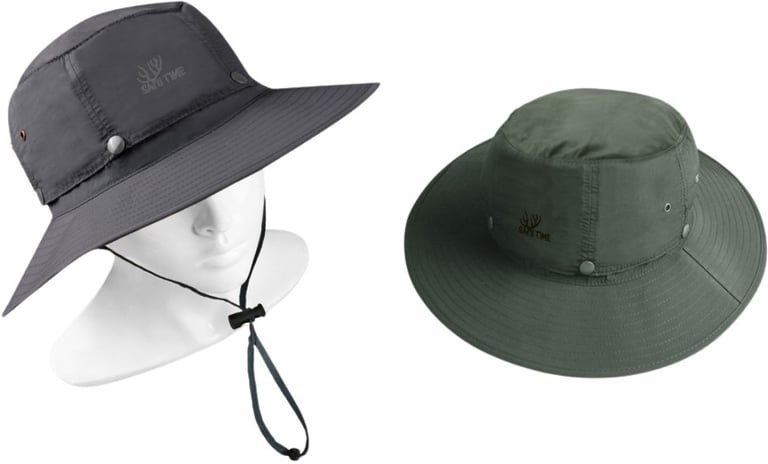 Produktbilde for Hobro Solhatt med Myggnett og Hakestropp