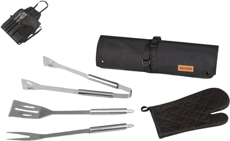 Produktbilde for Crosse Rustfritt Stål 4 stk BBQ Sett