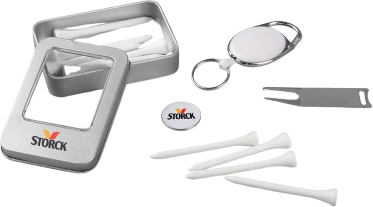 Produktbilde for Fairway Golf Tilbehørssett i Metallboks