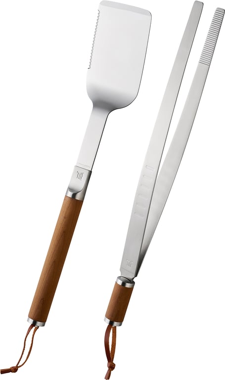 Produktbilde for Fiskars Norden Rustfritt Stål Grillsett