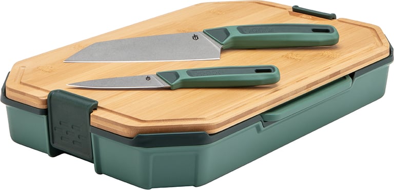 Produktbilde for Gerber ComplEAT Sett med Kniver og Skjærebrett