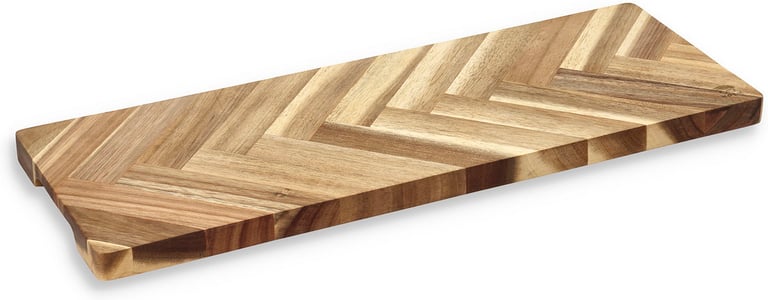 Produktbilde for HOLM Serveringsbrett med Fiskebensmønster