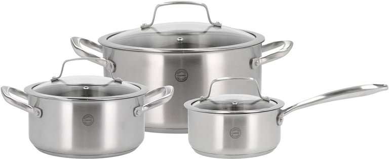 Produktbilde for Pillivuyt Gourmet Roya Resirkulert Stål 6 deler Grytesett 