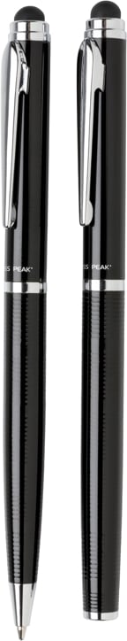 Produktbilde for Swiss Peak Deluxe Blått Blekk Pennesett