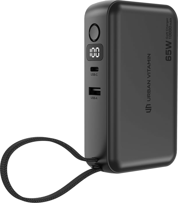 Produktbilde for Urban Vitamin Eureka 65W 10.000 mAh Hybridlader og Powerbank