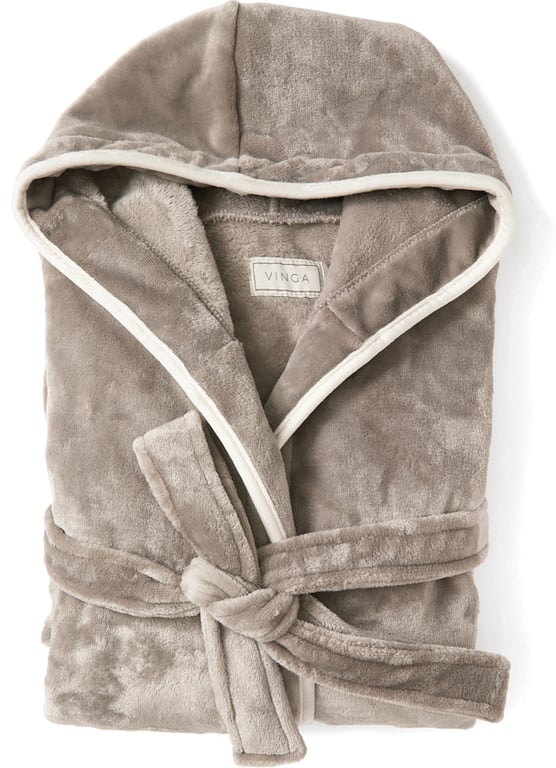 Produktbilde for Vinga Louis Plysj GRS RPET S/M Morgenkåpe