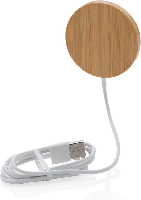 Produktbilde for XD Collection Bambus Magnetisk 10W Ladeplate