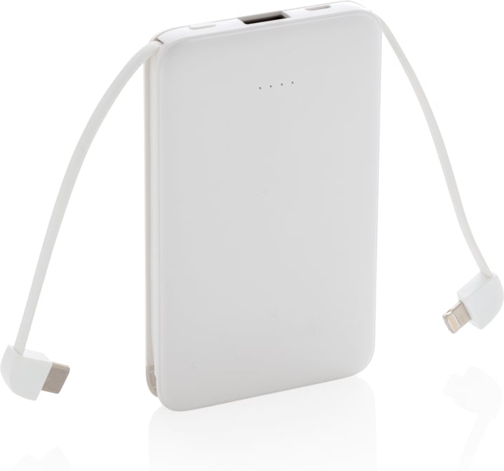 Produktbilde for XD Collection 5000 mAh Integrerte Kabler Powerbank