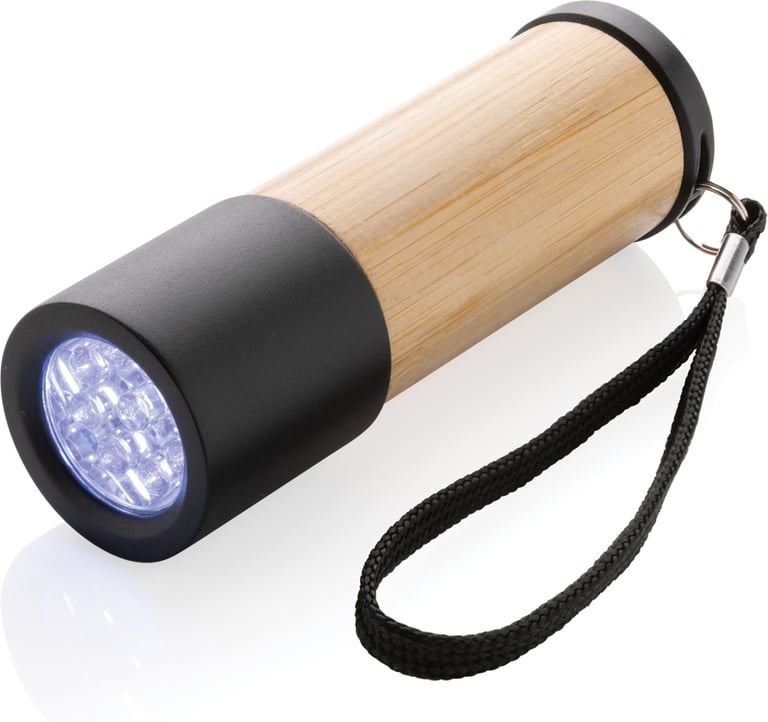 Produktbilde for XD Collection Bambus- og RCS Resirkulert Plastlommelykt