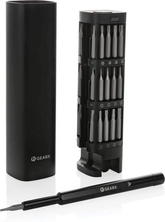 Produktbilde for GearX RCS Resirkulert Aluminium Presisjonsskrutrekkersett