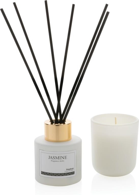 Produktbilde for Ukiyo Gavesett med Duftpinner og Duftlys