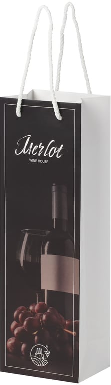 Produktbilde for Vinpose Håndlaget 170 g/m2 Laminert Papir med Plasthåndtak 