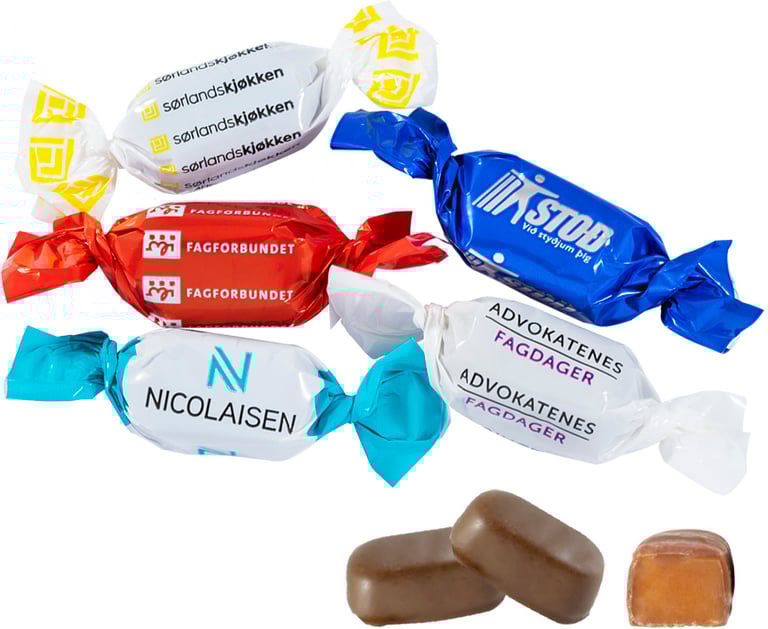 Produktbilde for Choko Jack / Karameller med sjokoladetrekk