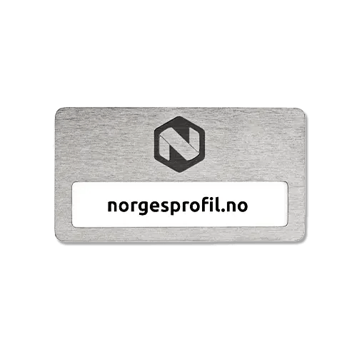 Listevisningsbilde for kategorien Navnskilt