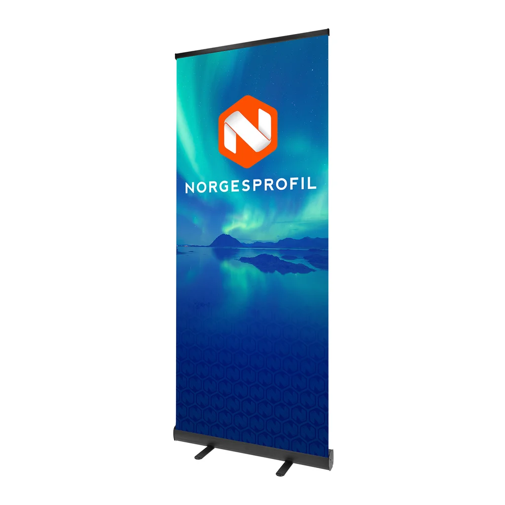 Hovedproduktbilde for 1-135-npl1003 Roll up Sort 85 cm med bæreveske