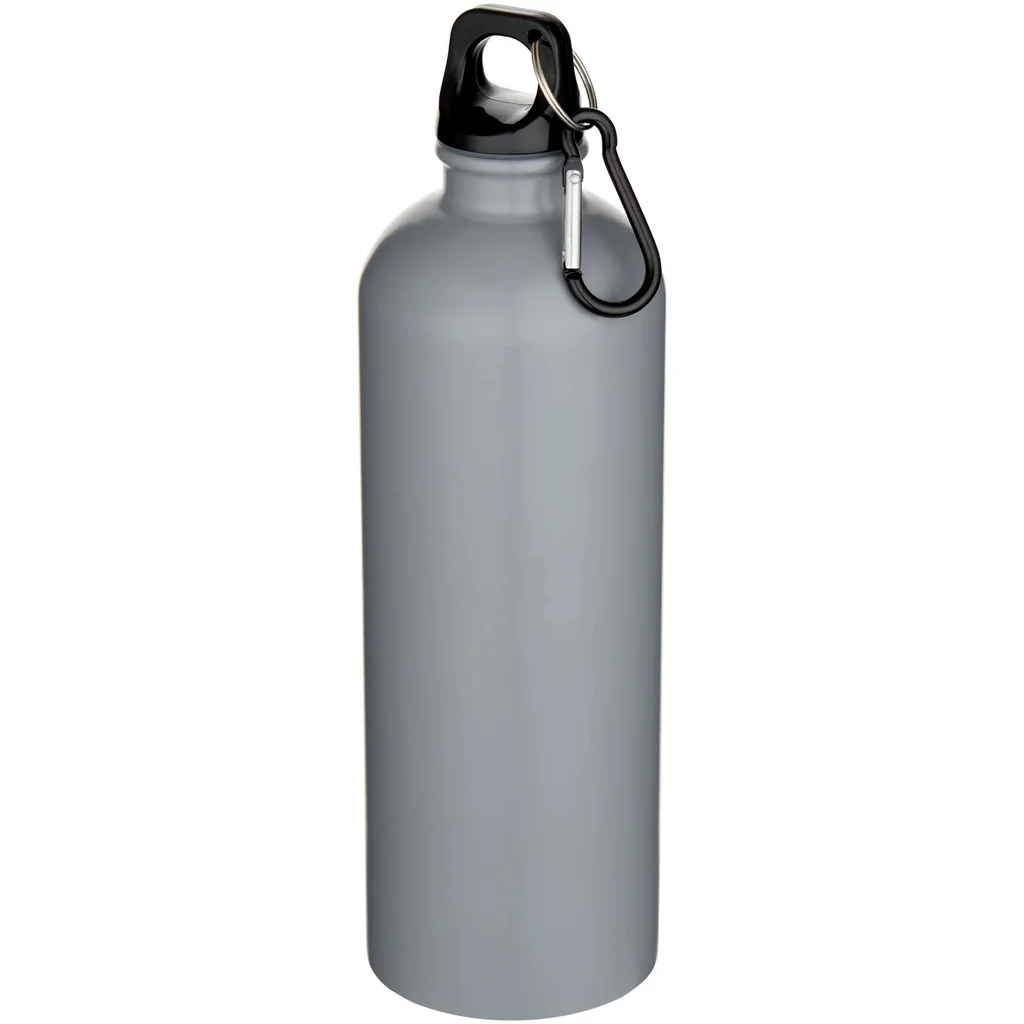 Hovedproduktbilde for Grå Oregon 750 ml Resirkulert Stål Drikkeflaske med Karabinkrok