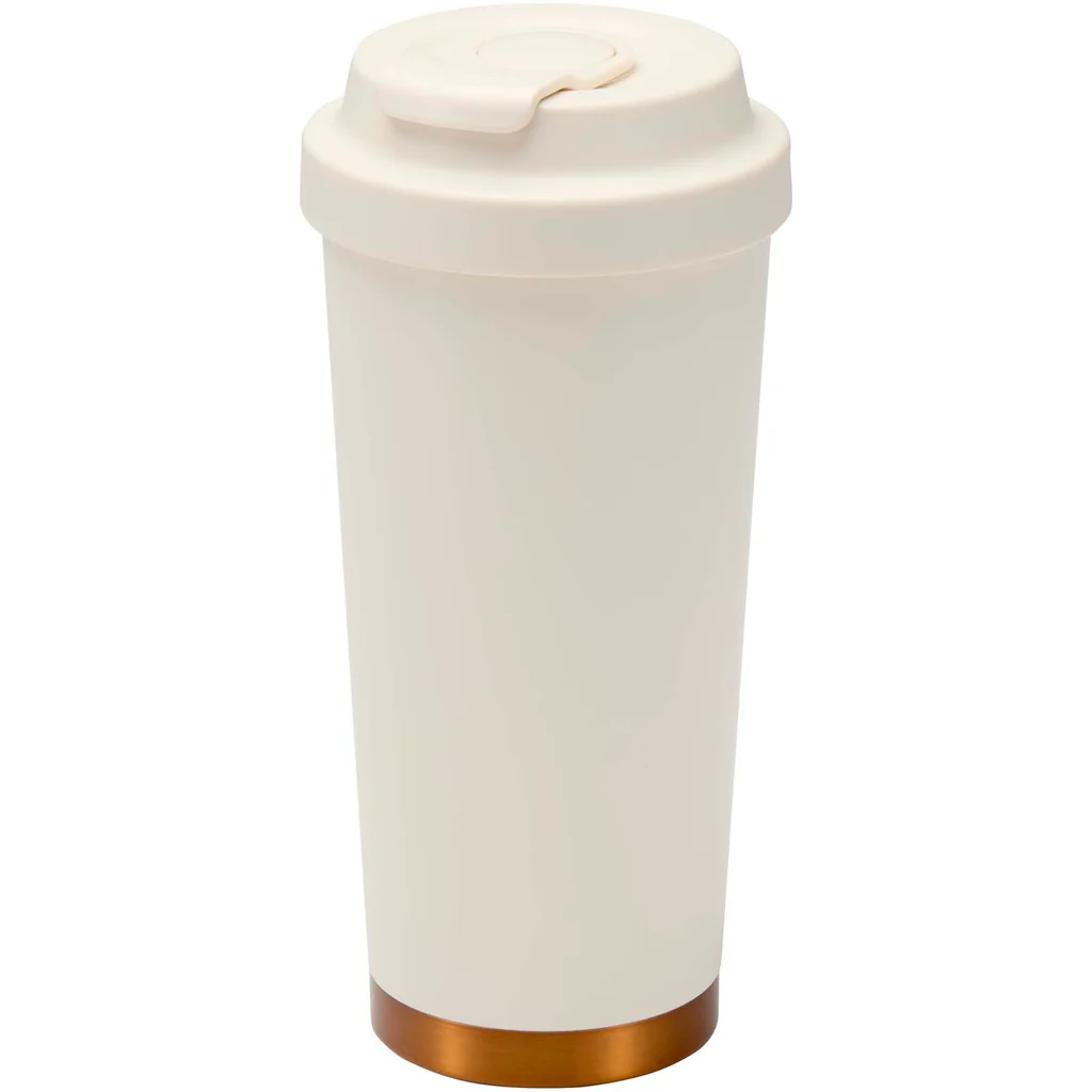Hovedproduktbilde for Kremfarget Hampton 480 ml RCS Resirkulert Rustfritt Stål Dobbeltvegget  Termokopp