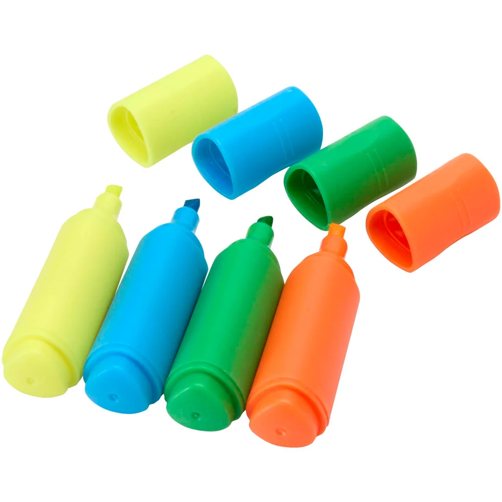 Hovedproduktbilde for Multifarget Mini 4 Farger Resirkulert Plast Markeringstusj