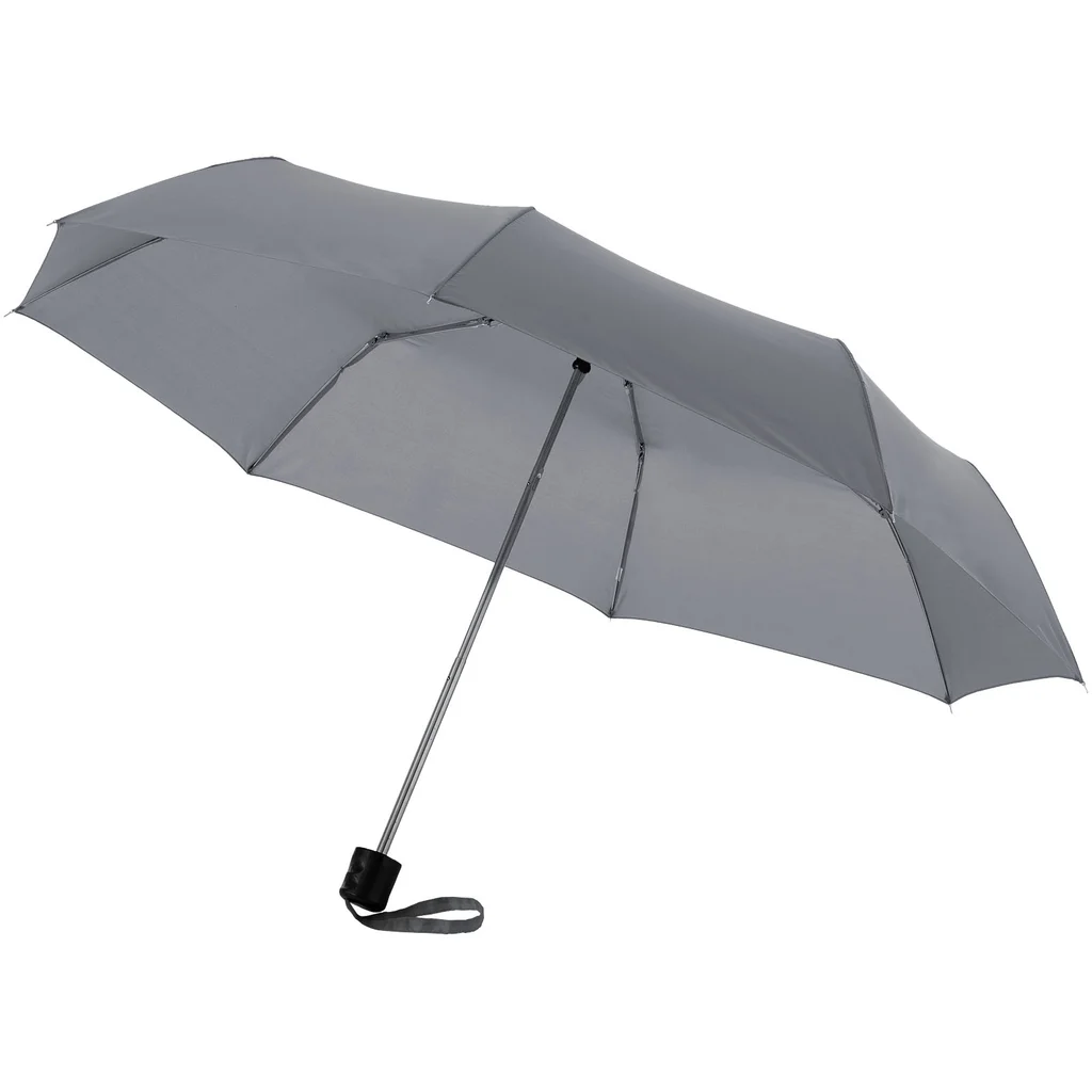 Hovedproduktbilde for Grå Ida 21.5" Sammenleggbar Paraply