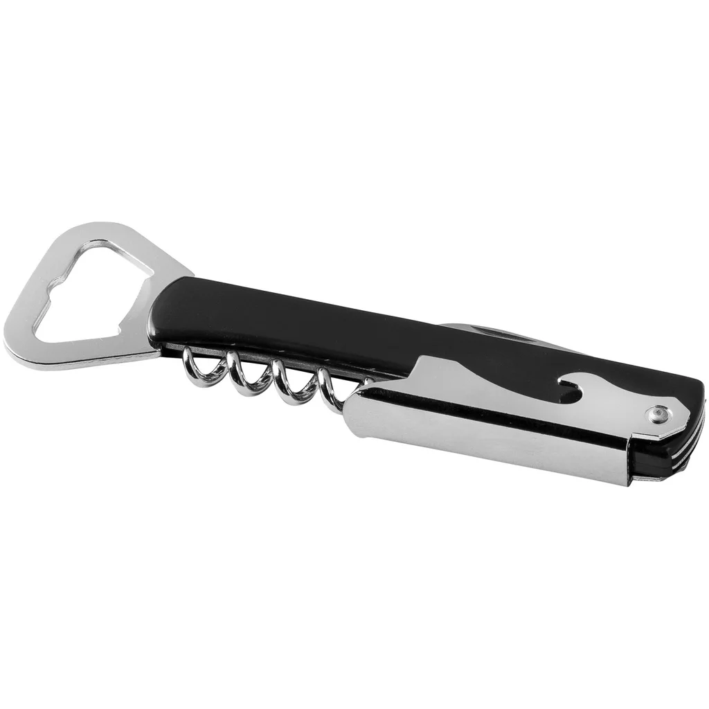 Hovedproduktbilde for Solid svart/Sølv Milo Kelnerkniv