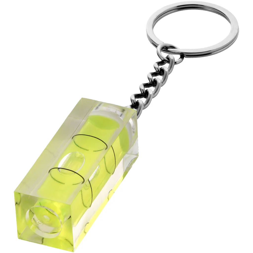Hovedproduktbilde for Transparent Leveler Nøkkelring