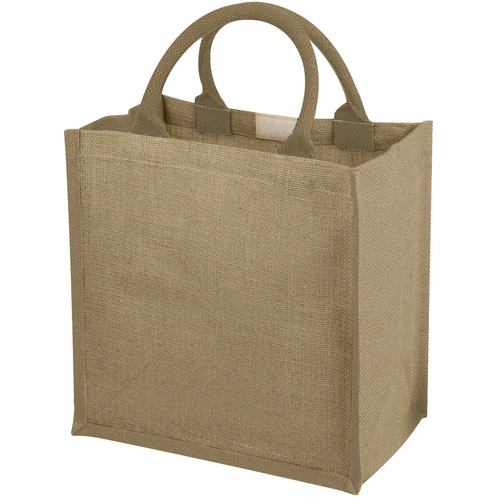 Hovedproduktbilde for Naturhvit Chennai Jute 16L Handlenett