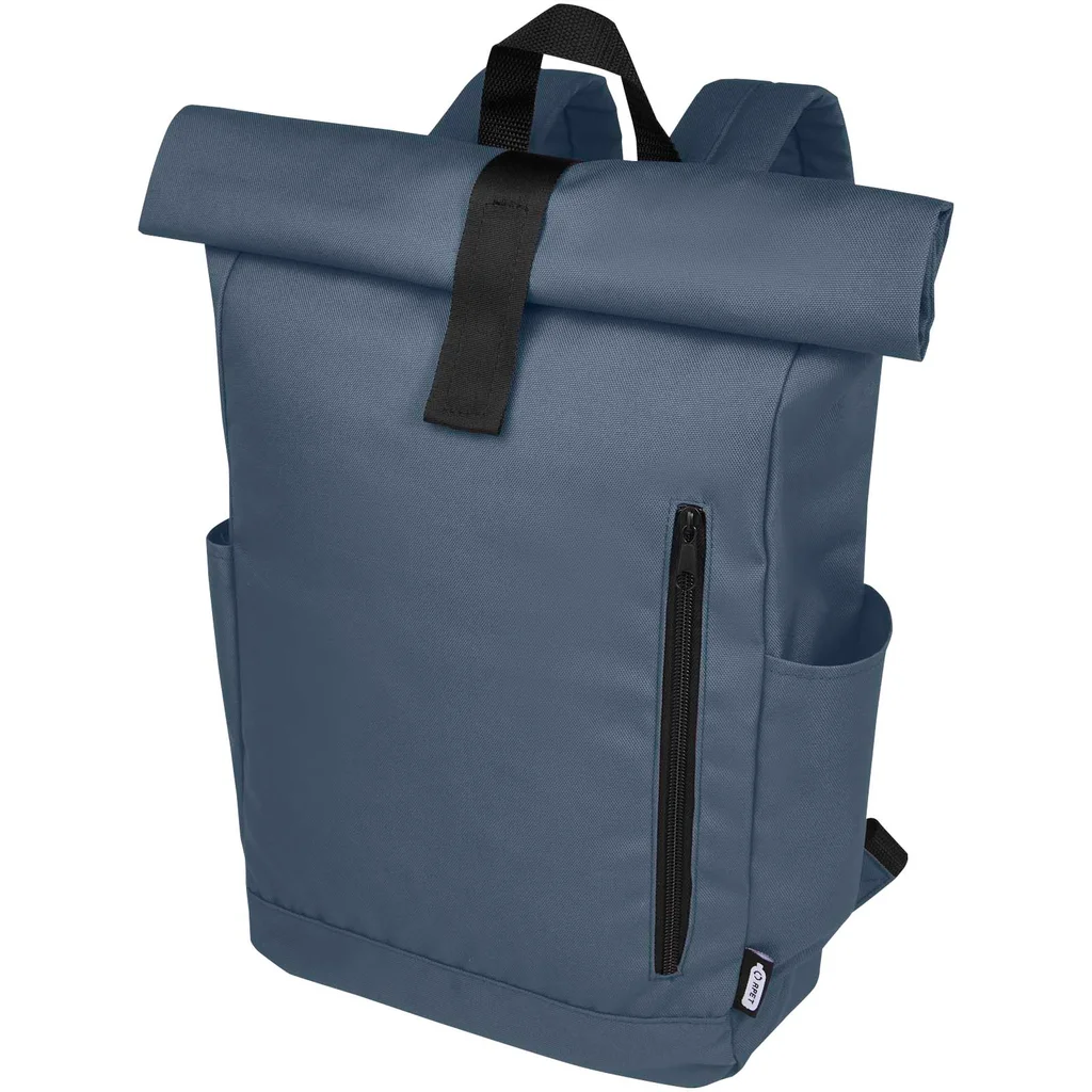 Hovedproduktbilde for Hale blue Byron GRS RPET 18L Rulletopp Ryggsekk