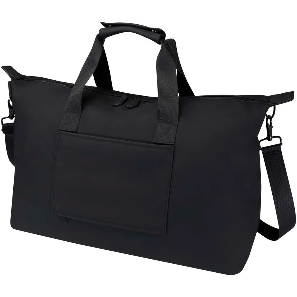 Hovedproduktbilde for Solid svart Turner RPET 36L Duffelbag med Laptoprom