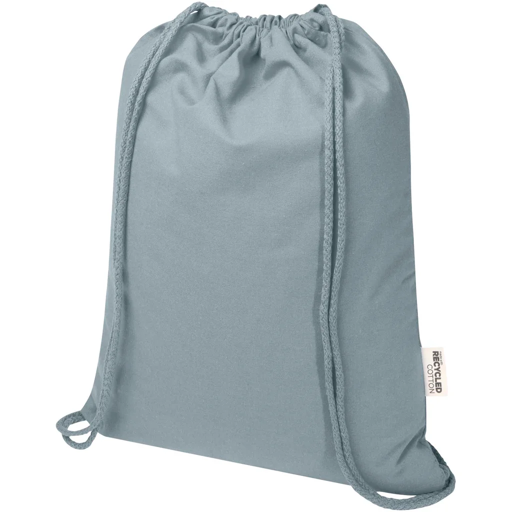 Hovedproduktbilde for Grå Oregon Blend 140 g/m² 5L RPET og Bomull   Gympose