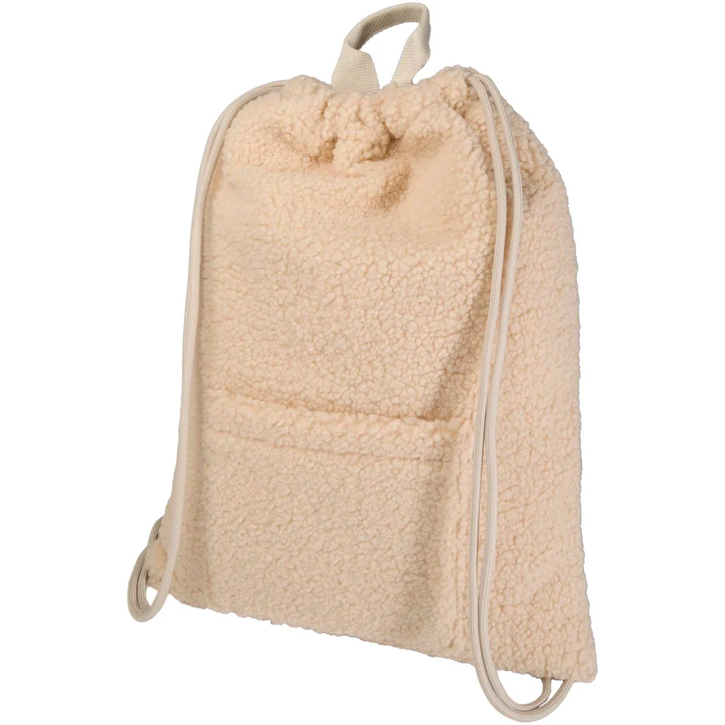 Hovedproduktbilde for Naturhvit Bear RPET Sherpa 9L  Gympose