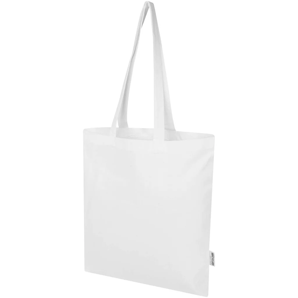 Hovedproduktbilde for Hvit Peru Blend 180 g/m² Resirkulert Bomull 7L Handlenett