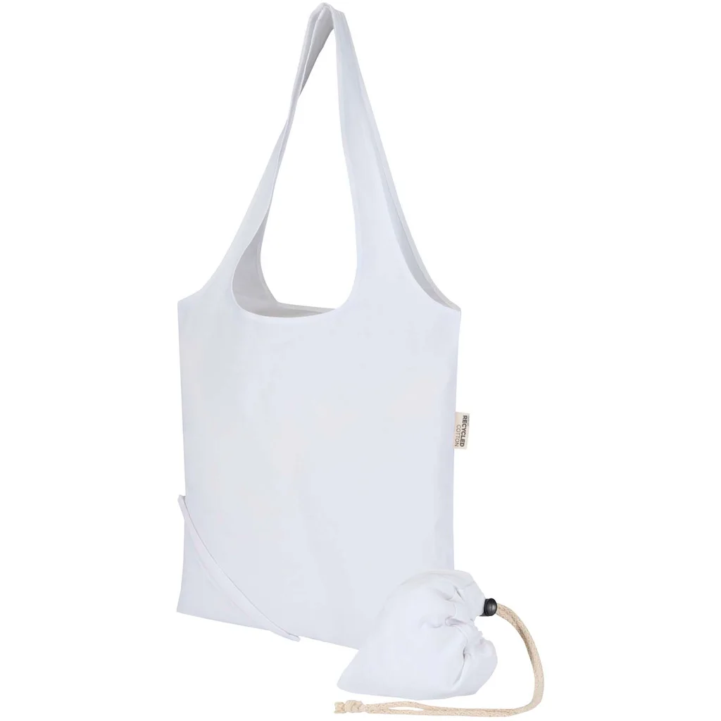 Hovedproduktbilde for Hvit Madras Blend 7L RPET og Bomull Handlenett