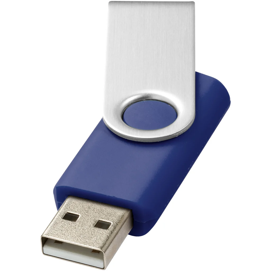 Hovedproduktbilde for Blå/Sølv Rotate Basic 2 GB USB Minne