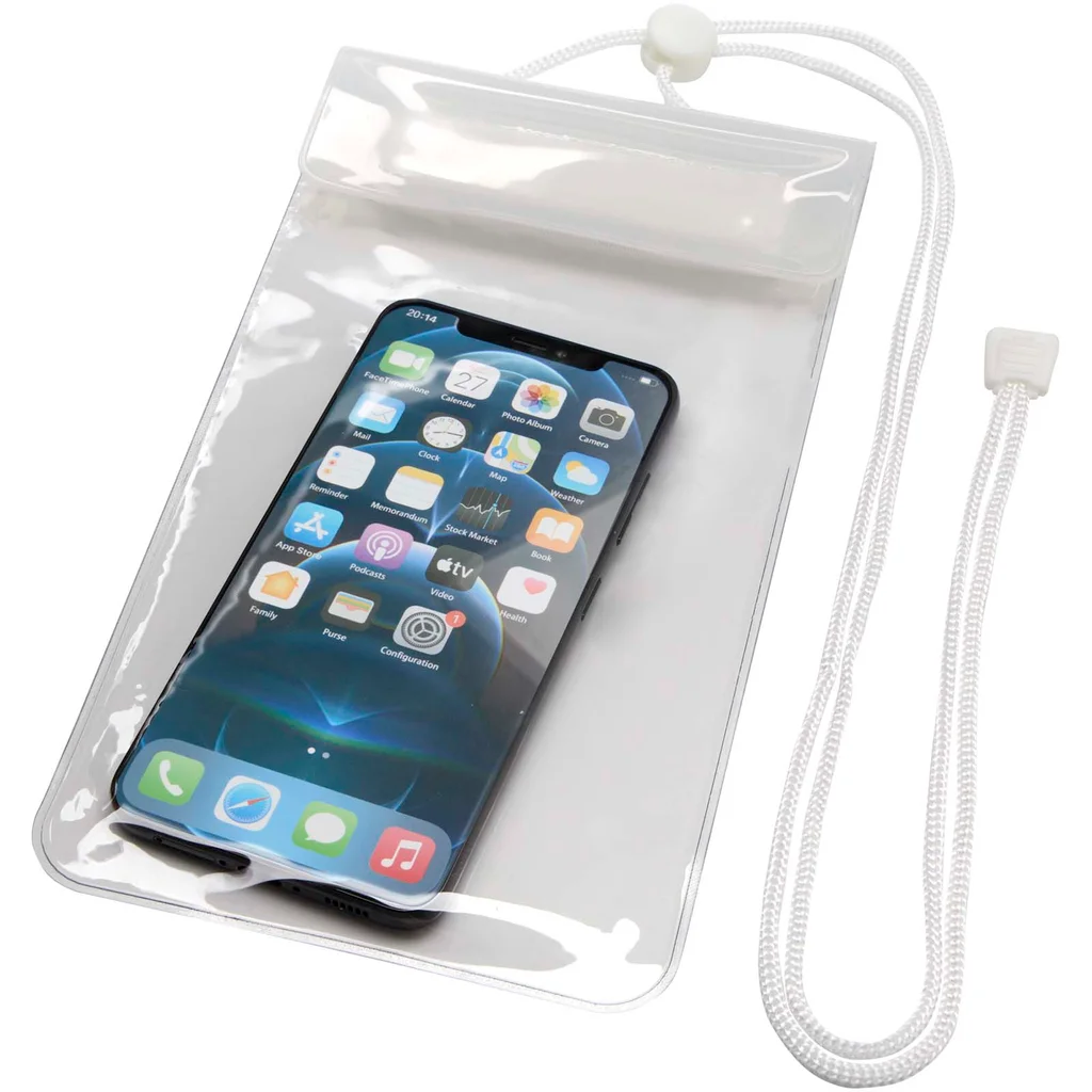 Hovedproduktbilde for Transparent Dombay XL Vanntett Telefonpose