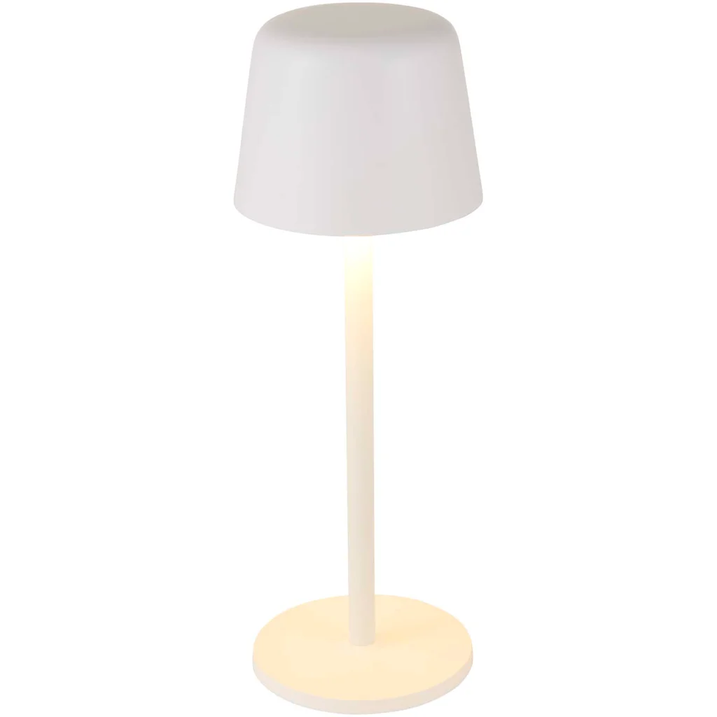 Hovedproduktbilde for Hvit Alya Oppladbar Bordlampe