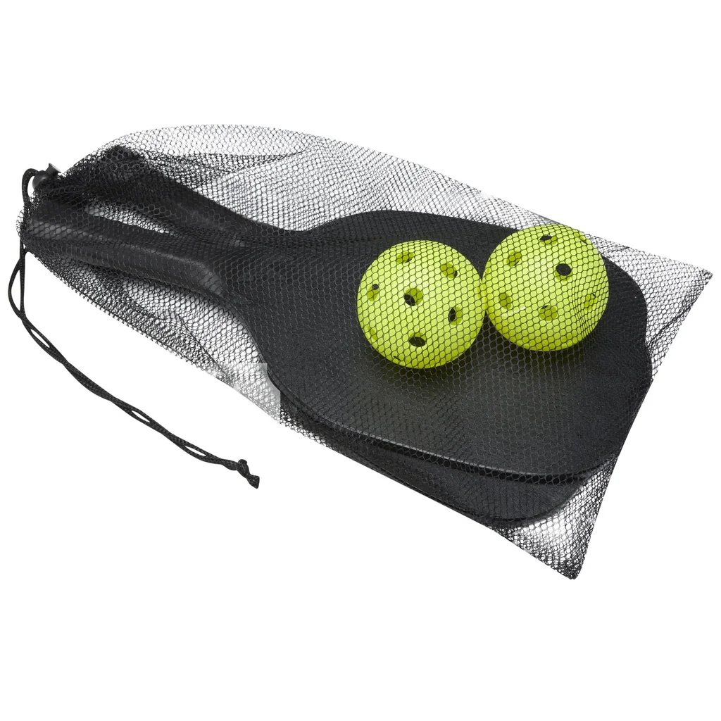 Hovedproduktbilde for Solid svart Enrique Padelsett i Meshpose