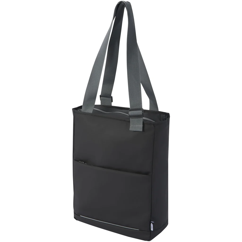 Hovedproduktbilde for Solid svart Aqua GRS RPET 14" 14L PC-veske
