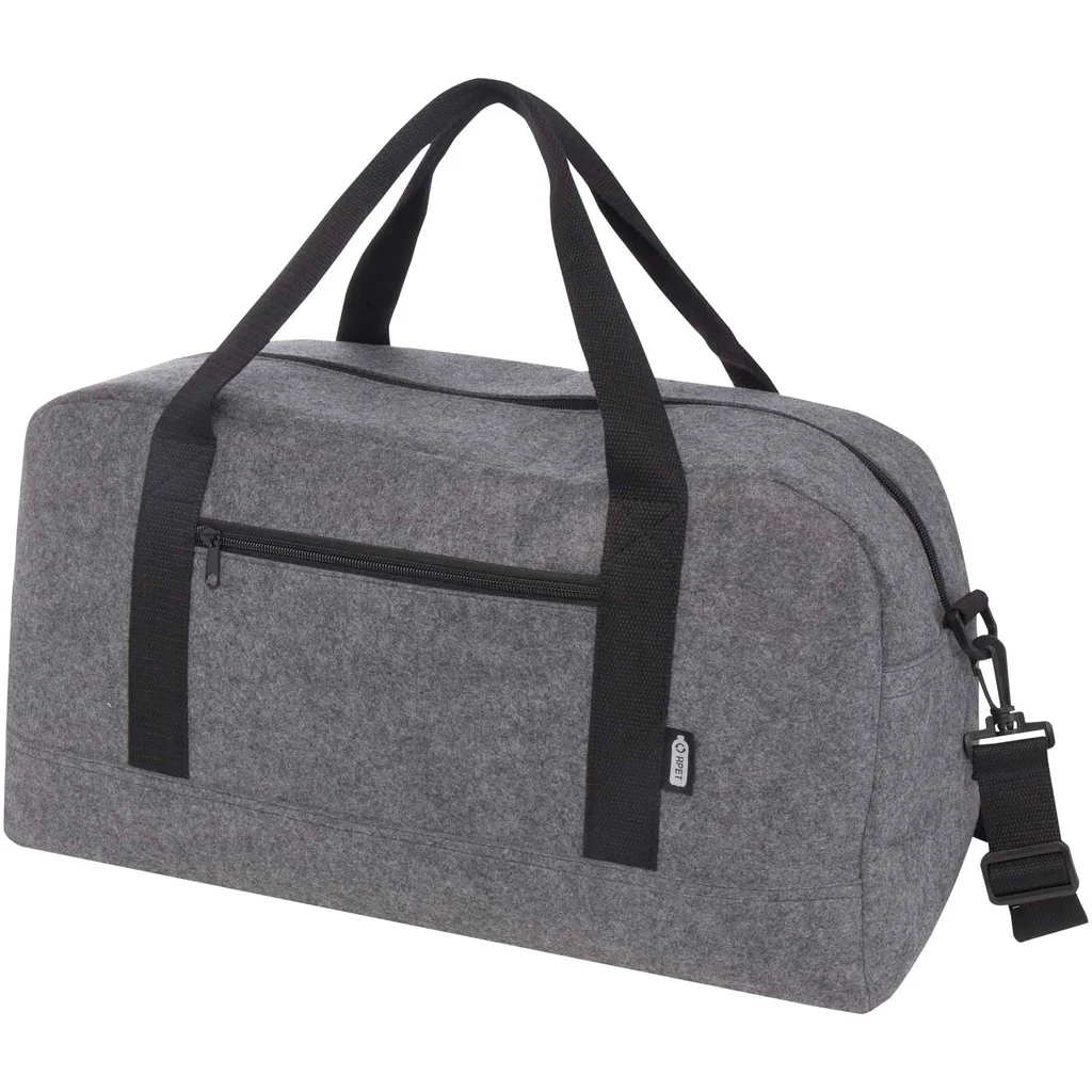 Hovedproduktbilde for Mellomgrå Felta GRS Resirkulert Filt 35L Weekendbag