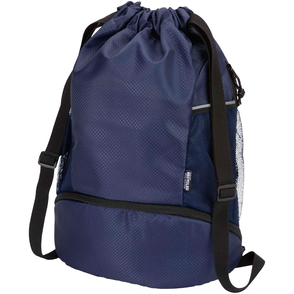 Hovedproduktbilde for Marineblå Nomad RPET 18L Gympose med Refleksdetaljer