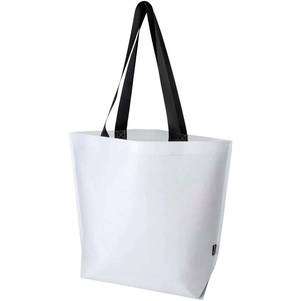 Hovedproduktbilde for Hvit Duo GRS RPET 30L Dobbeltlaminert  Shoppingbag