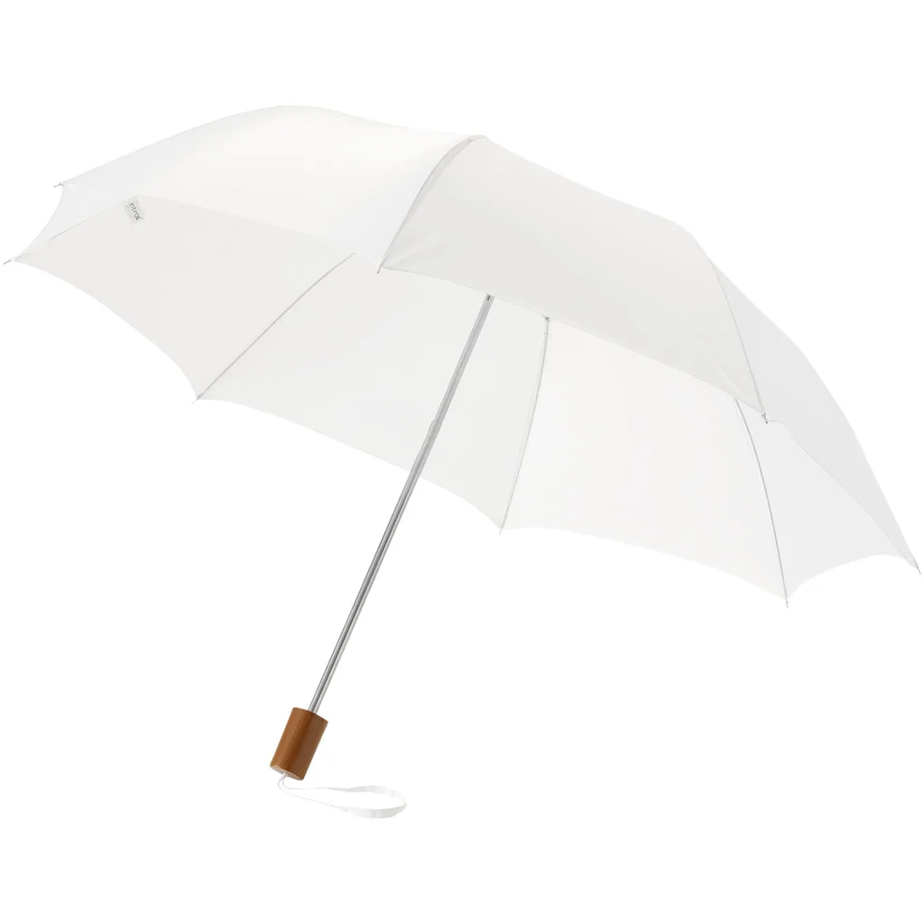 Hovedproduktbilde for Hvit Oho 20” Sammenleggbar Paraply