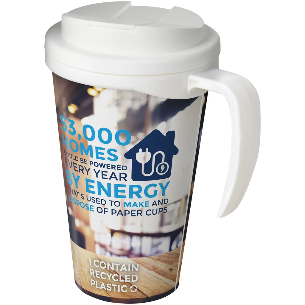 Hovedproduktbilde for Hvit Brite-Americano® Grande 350 ml Sølesikker Termokopp