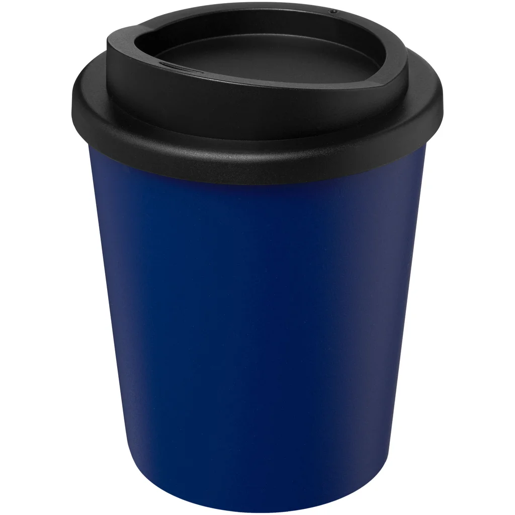 Hovedproduktbilde for Blå/Solid svart Americano® Espresso 250 ml Resirkulert Plast Termokopp
